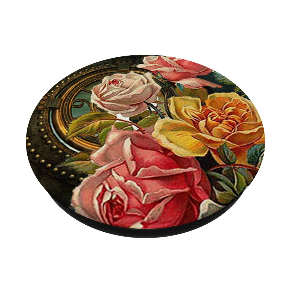 Amazon.com: Victorian Roses Steampunk Flowers Antique Floral Zx
